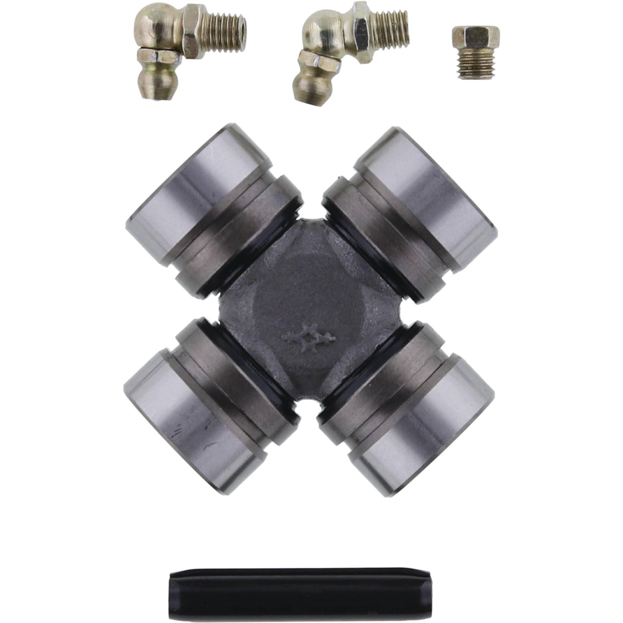 All Balls U-joint installed on Polaris Scrambler 500 axle demonstrating correct fit