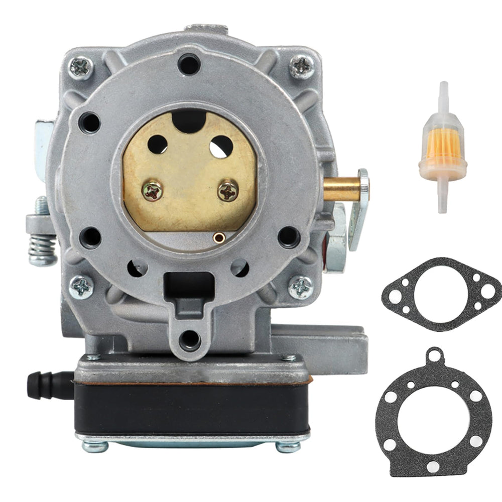 ALL-CARB front view of carburetor showing mounting points and fitment benefits