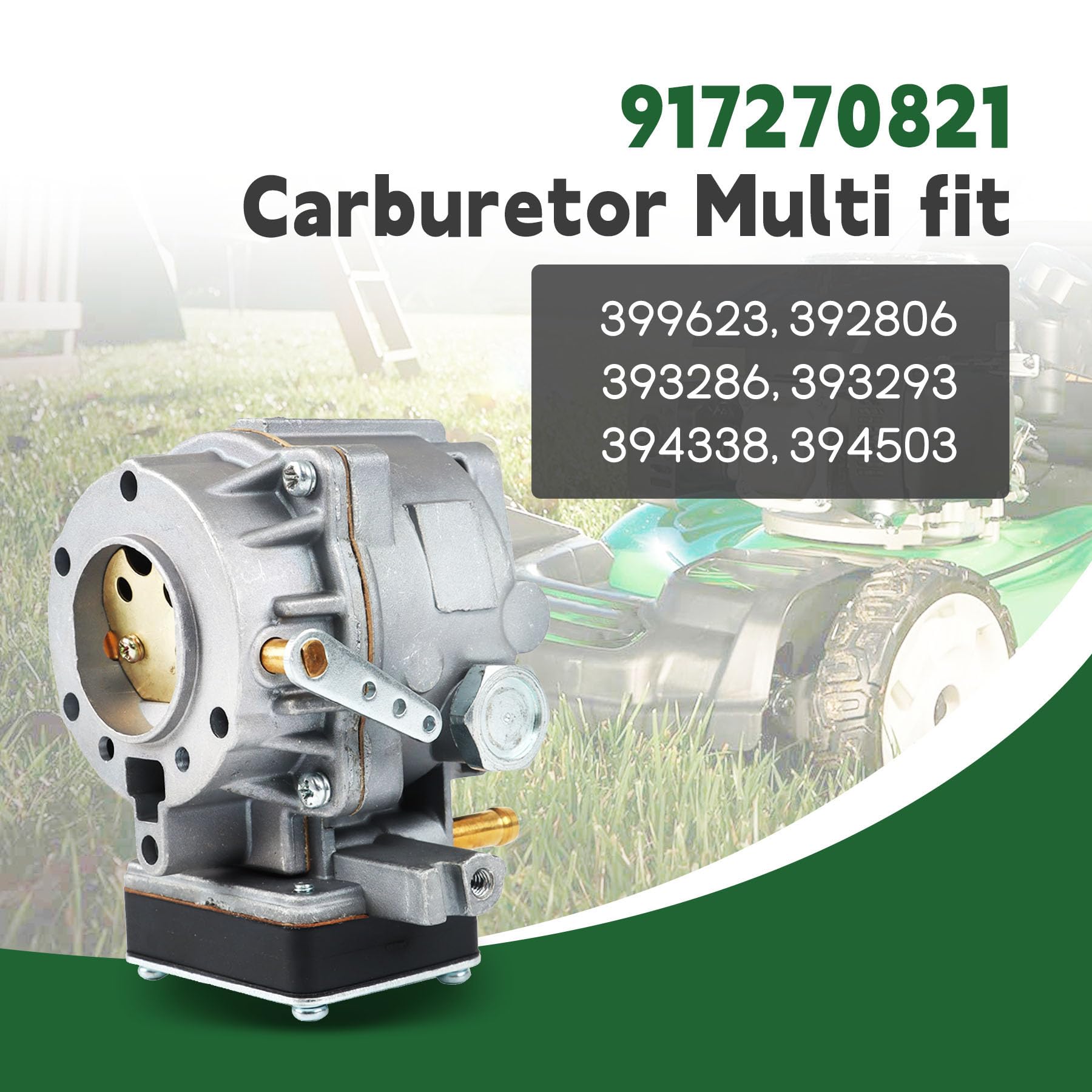 ALL-CARB installed on a Craftsman LT1000 illustrating compatibility and restored performance
