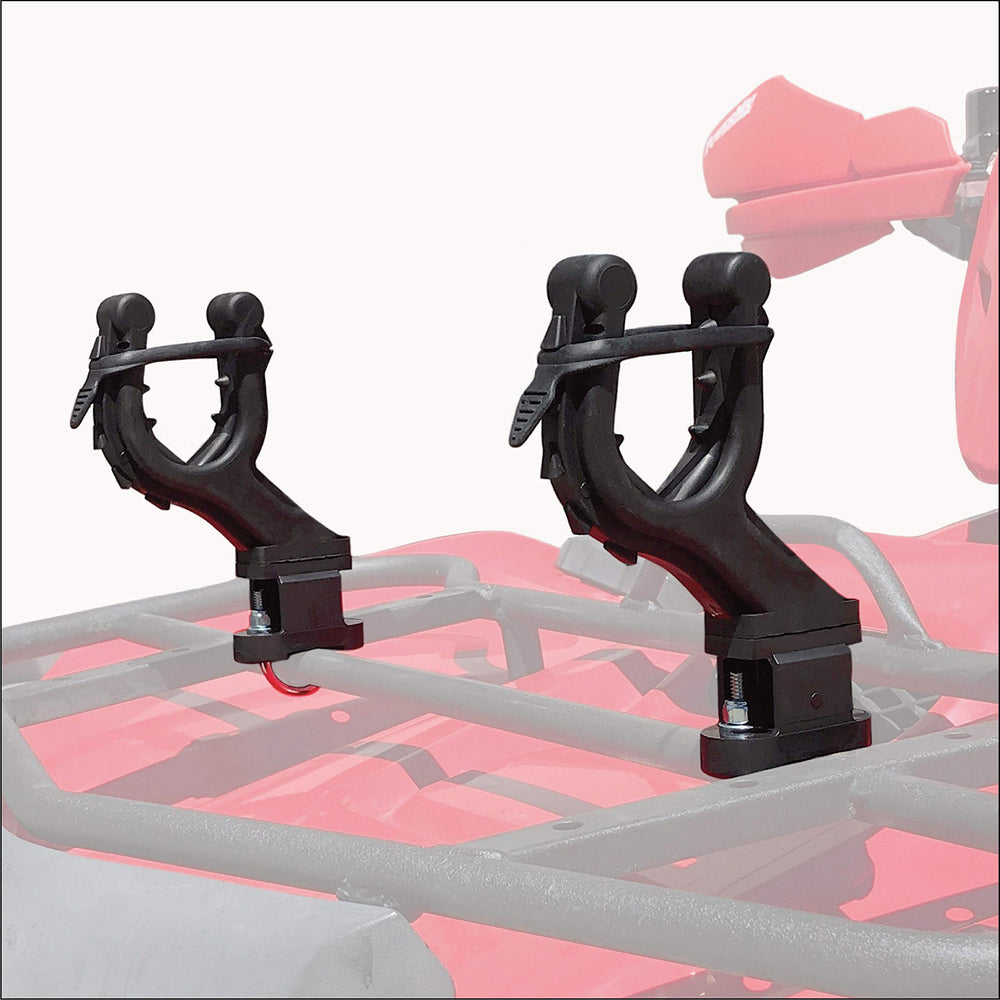 All Rite Products close-up of rubber spurs gripping gear for secure vibration reduction