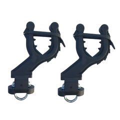 All Rite Products front view of ATV1 holder showing compact offset design and stability