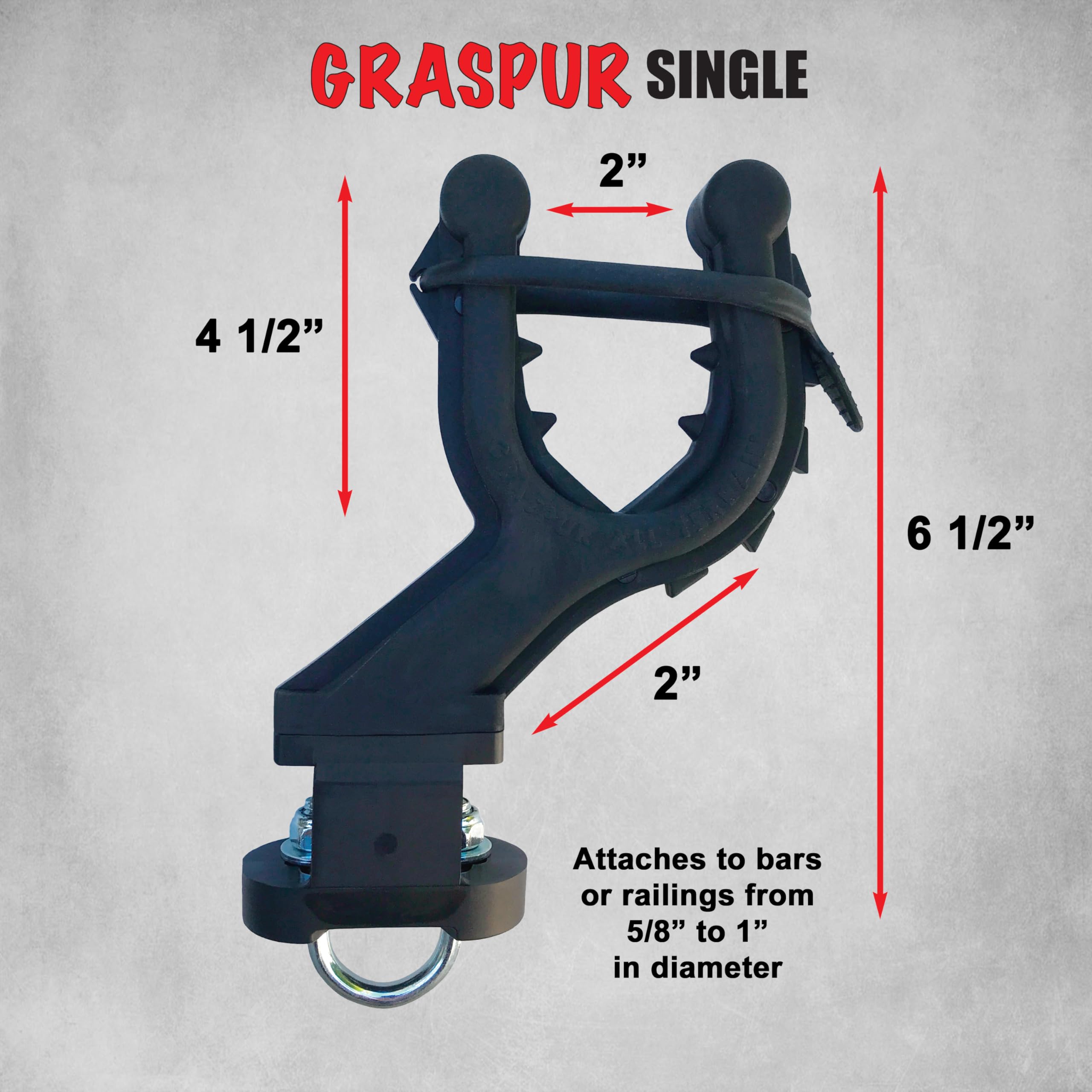 All Rite Products lifestyle shot with holder mounted and hunting gear organized