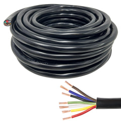 All Star Truck Parts front roll view showing neat 100 ft cable for tidy installs