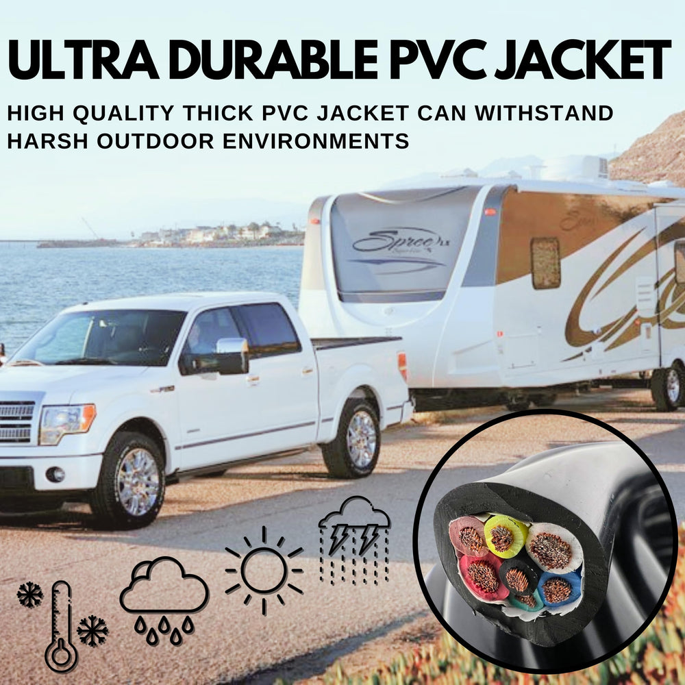 All Star Truck Parts stranded copper-clad-aluminum wire detail for improved conductivity and corrosion resistance