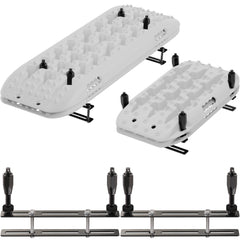 ALL-TOP front view mounted on crossbar shows secure transport benefit