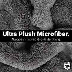 AllGuard close-up of microfiber pile for high absorbency benefit