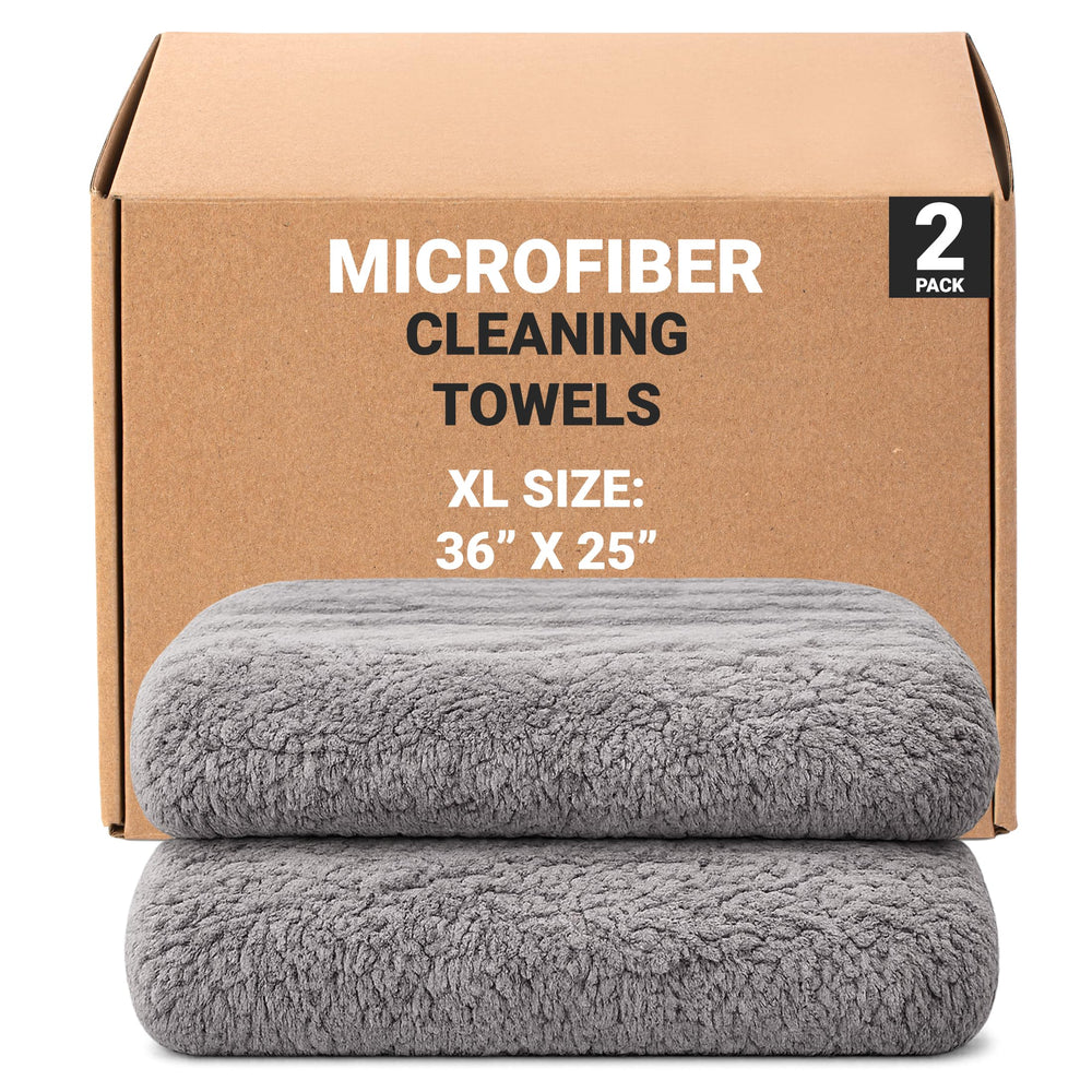 AllGuard towel front packaging showing product and size benefit