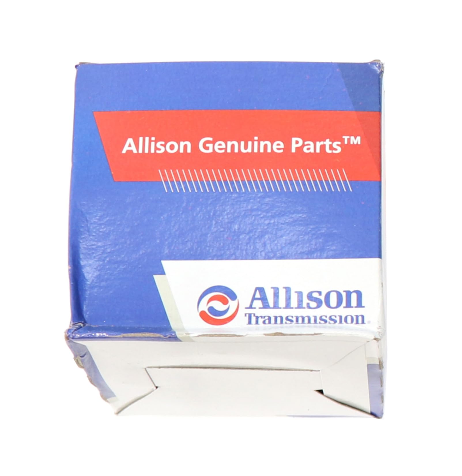 Allison filter next to ruler for size comparison confirming fit and installation planning