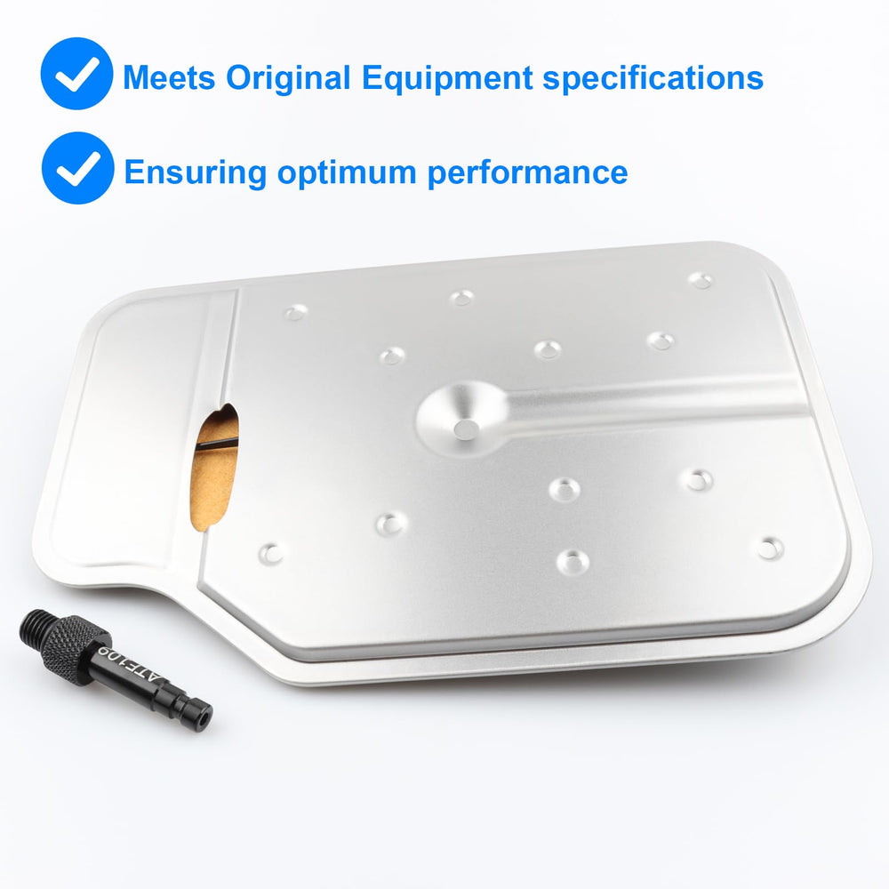 Allmotorparts installed under car, demonstrating direct-fit installation and performance benefit