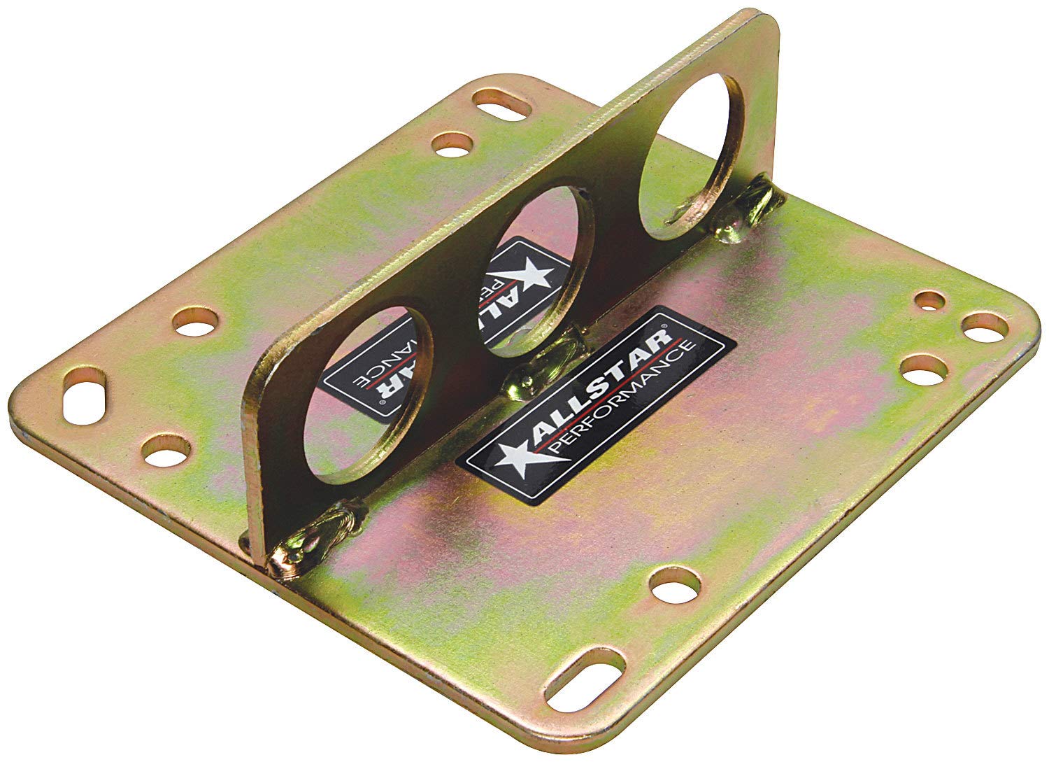 Allstar Performance engine lift plate front view shows secure manifold fit and easier engine handling