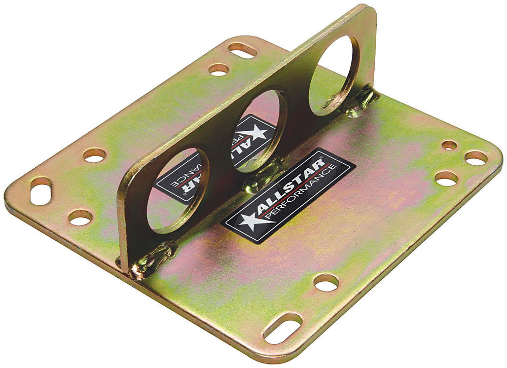 Allstar Performance engine lift plate front view shows secure manifold fit and easier engine handling