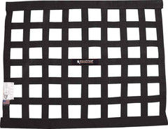 Allstar Performance front view of 18x24 rectangular window net showing border and overall fit