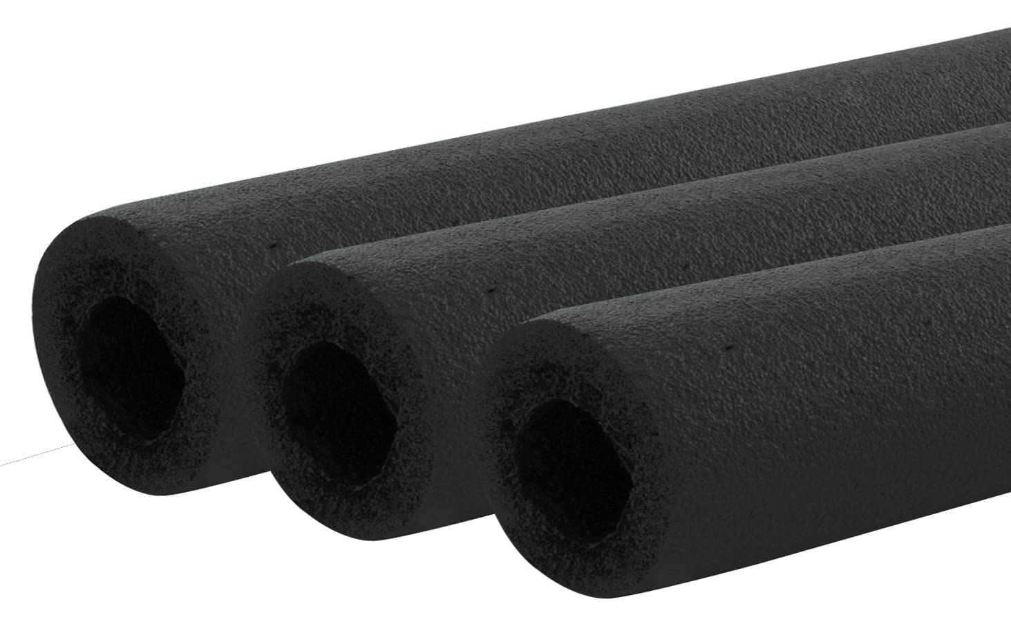 Allstar Performance front view of black 36-inch roll bar pads showing protection