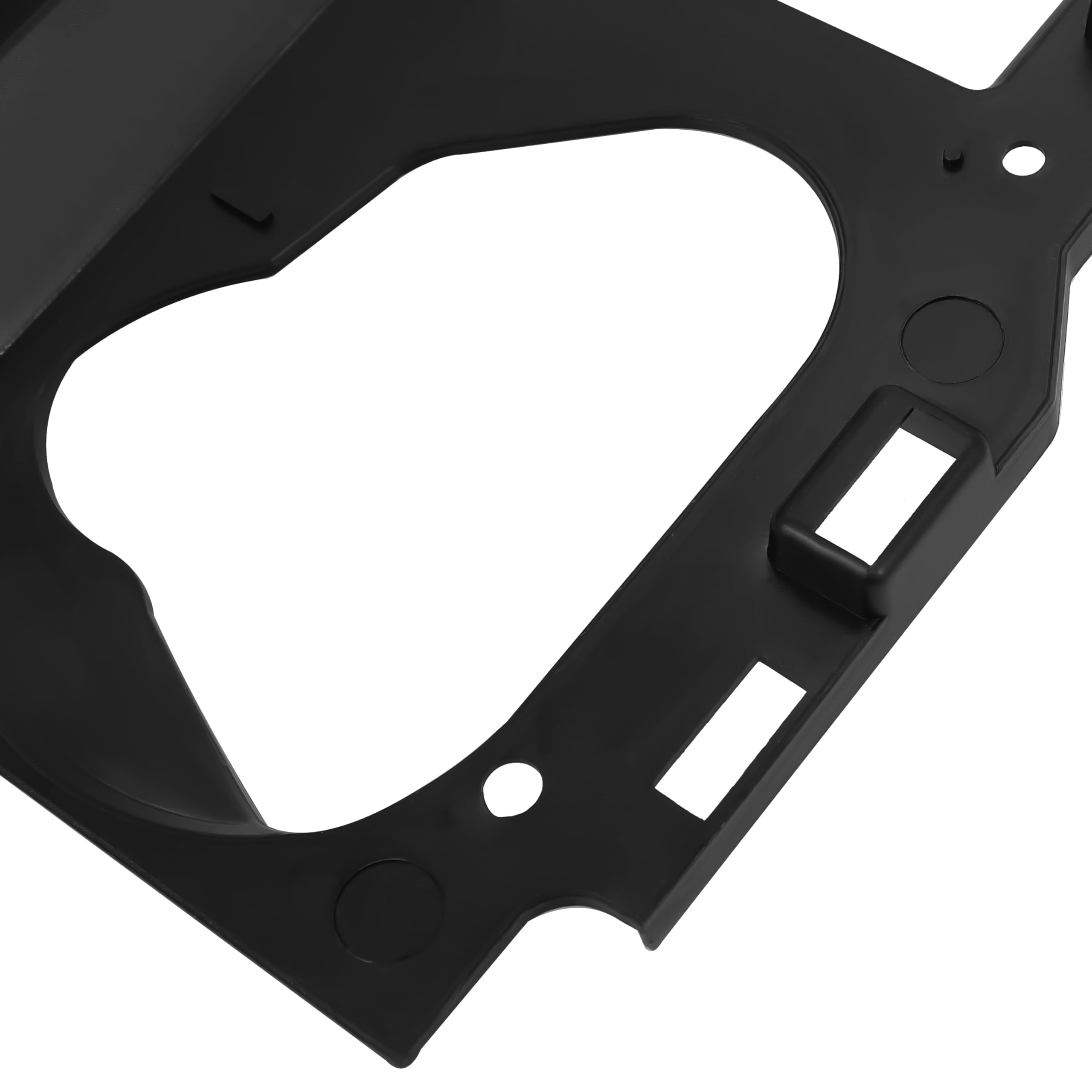 ALMULOO comparison of old broken bracket and new ALMULOO part restoring integrity