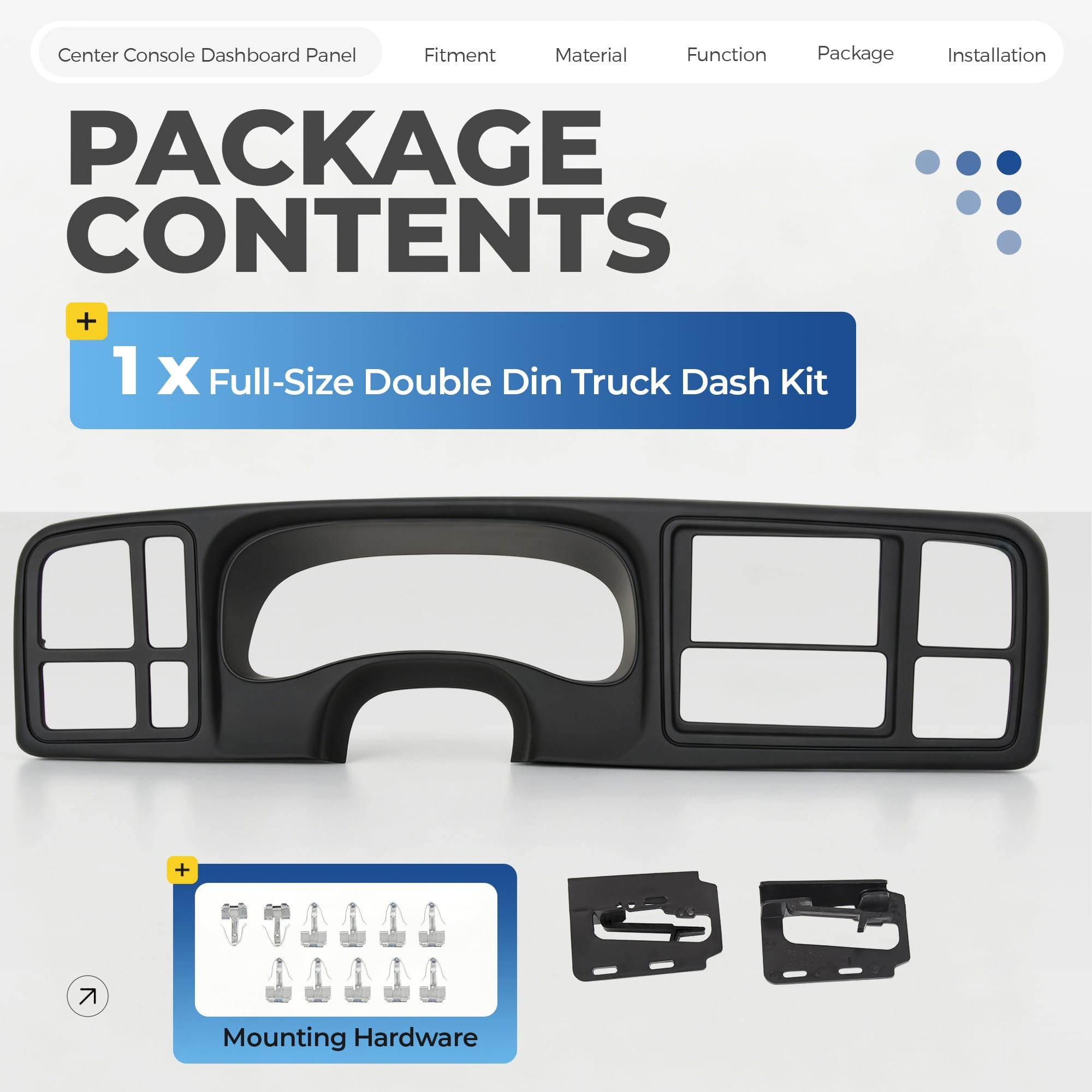 ALMULOO in truck interior illustrating integrated factory-like appearance