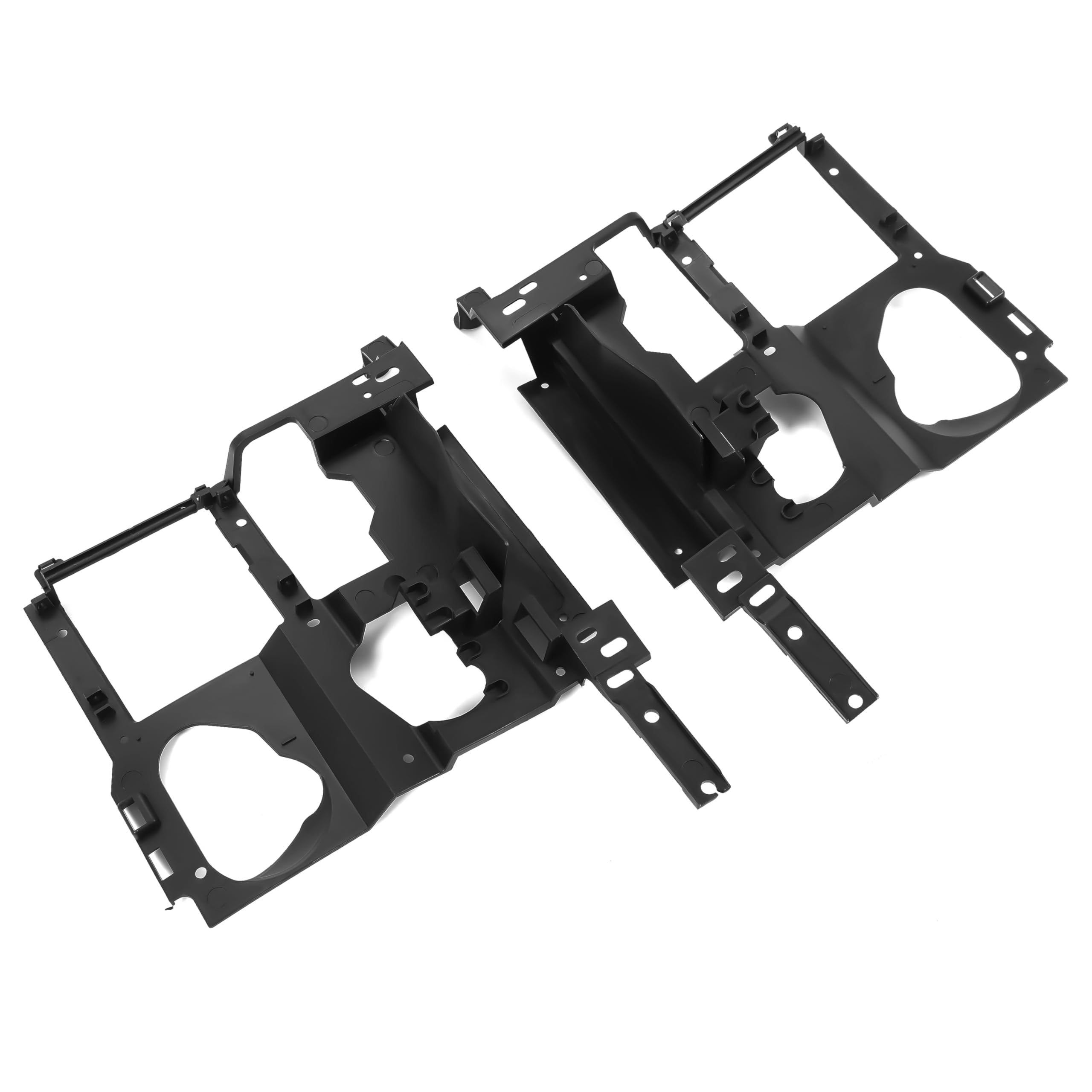 ALMULOO lifestyle shot of truck with installed brackets showing improved stability