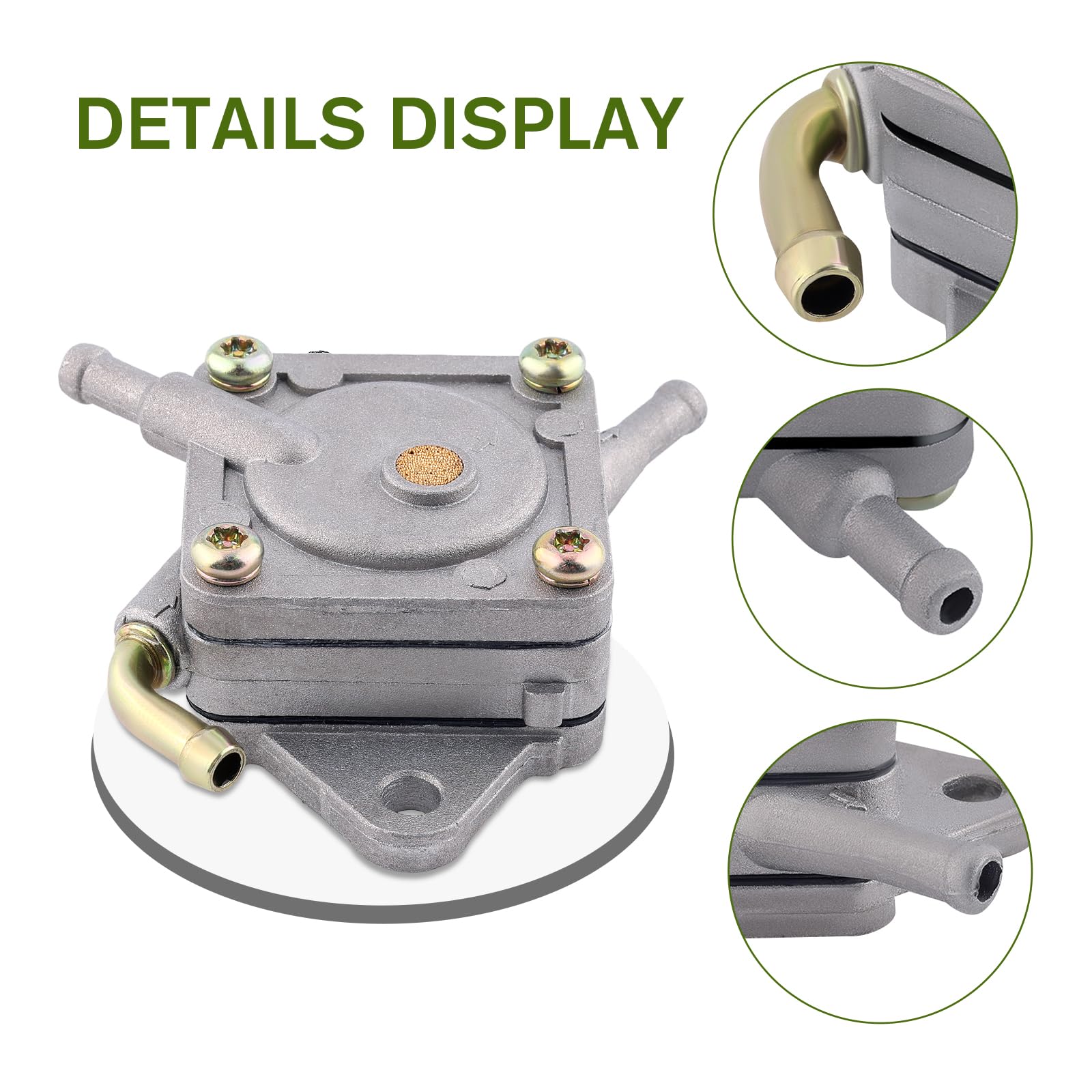 AloneGoer fuel line and clips kit for leak-free connections