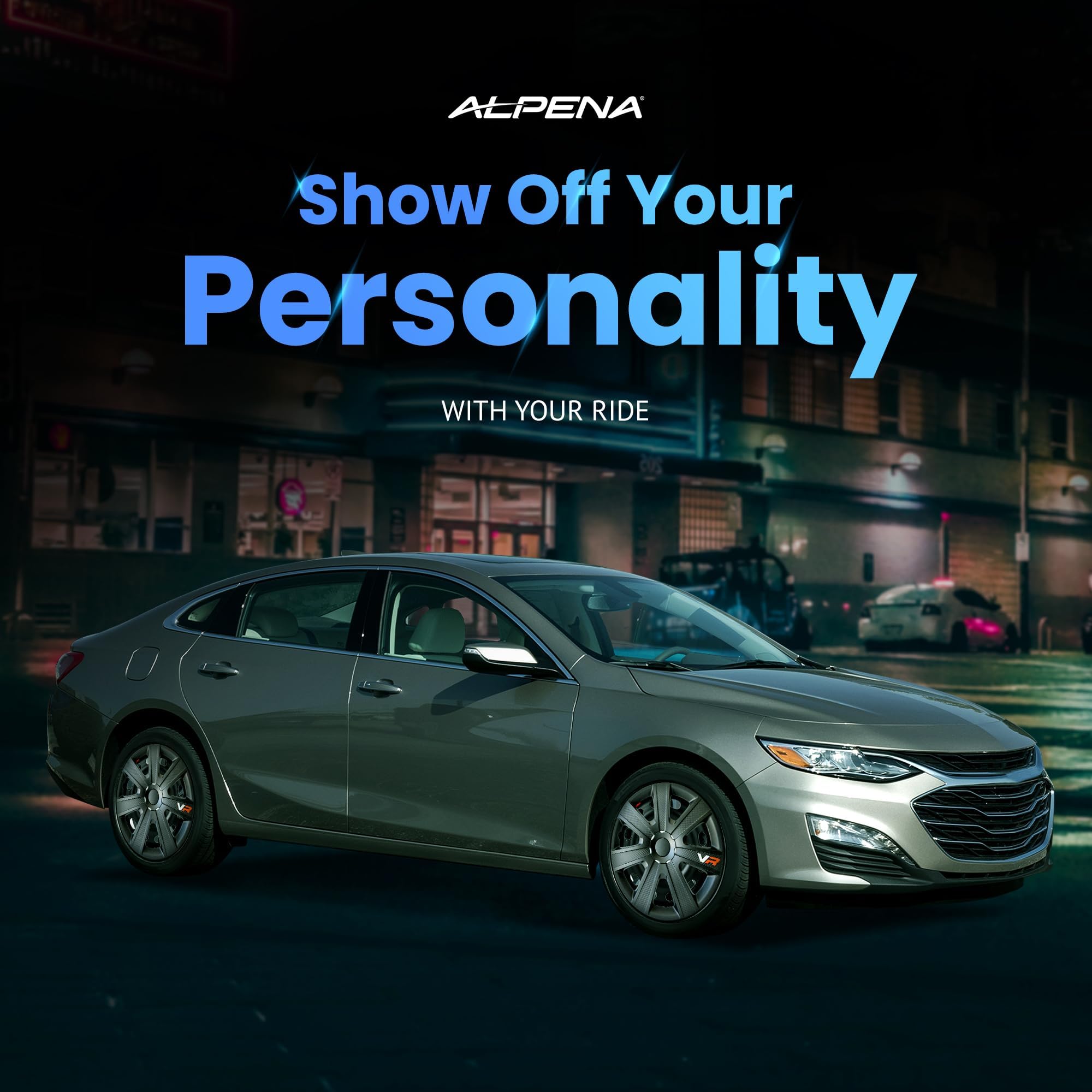 Alpena VR Carbon on wet road showing weather-resistant finish for year-round durability