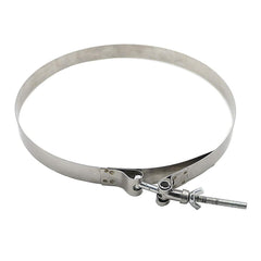 Alpha Rider front pump band front view showing robust stainless-steel construction and fast setup