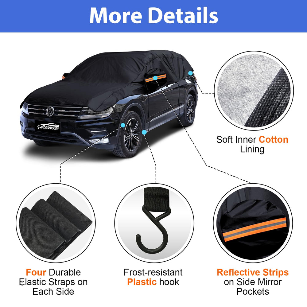AltoCover mirror pocket detail aligning cover around mirror for secure fit