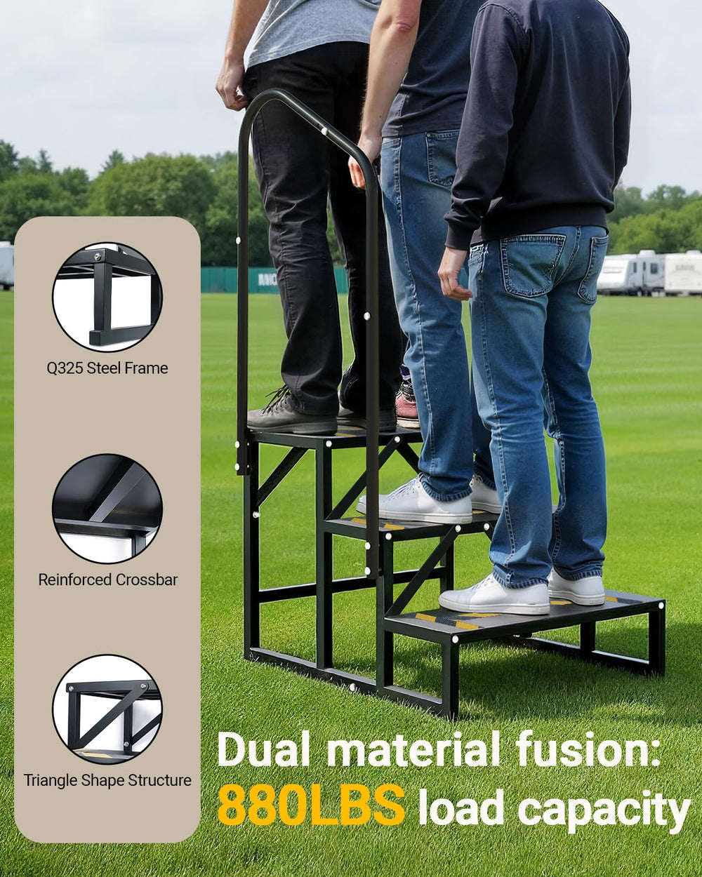 Altyostar single-side handrail detail offering secure grip benefit
