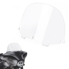 Amazicha clear windshield front profile showing clean airflow benefits
