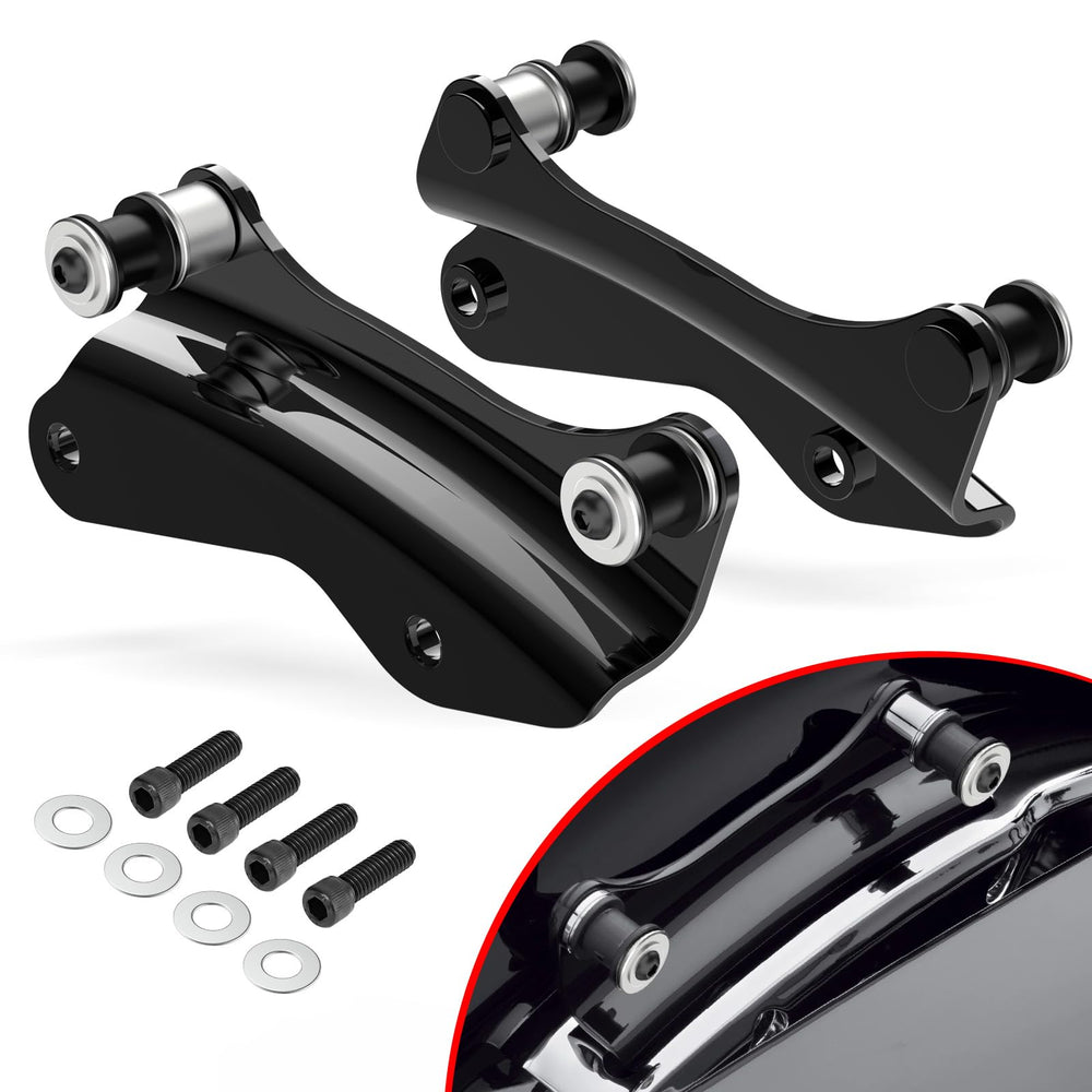 Amazicha front view of docking kit showing mounting points and fitment benefit