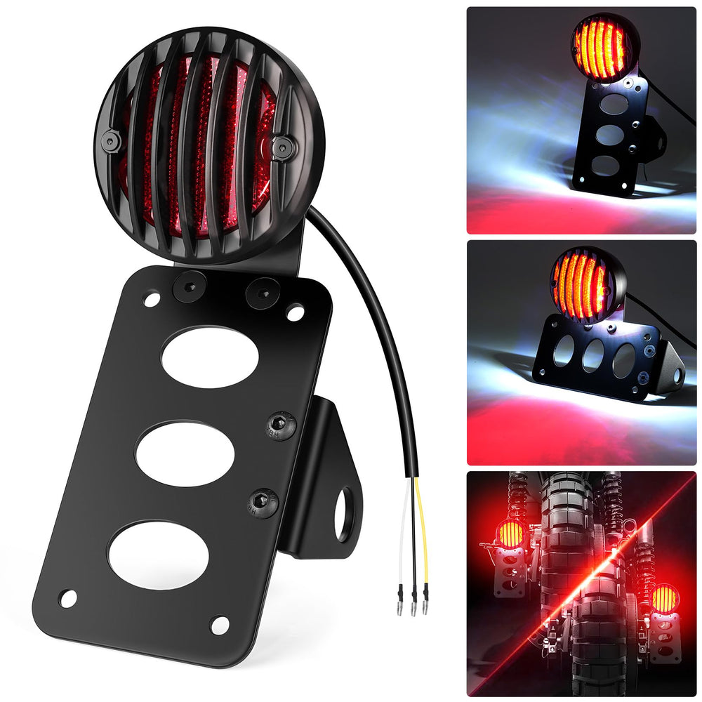 Amazicha package contents with light and bracket, includes hardware and support