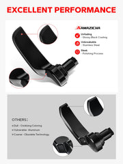 Amazicha side profile installed on Harley Touring highlighting improved bag stability