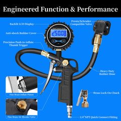 AmazStove 20 inch extended hose demonstrating reach and flexible positioning benefit