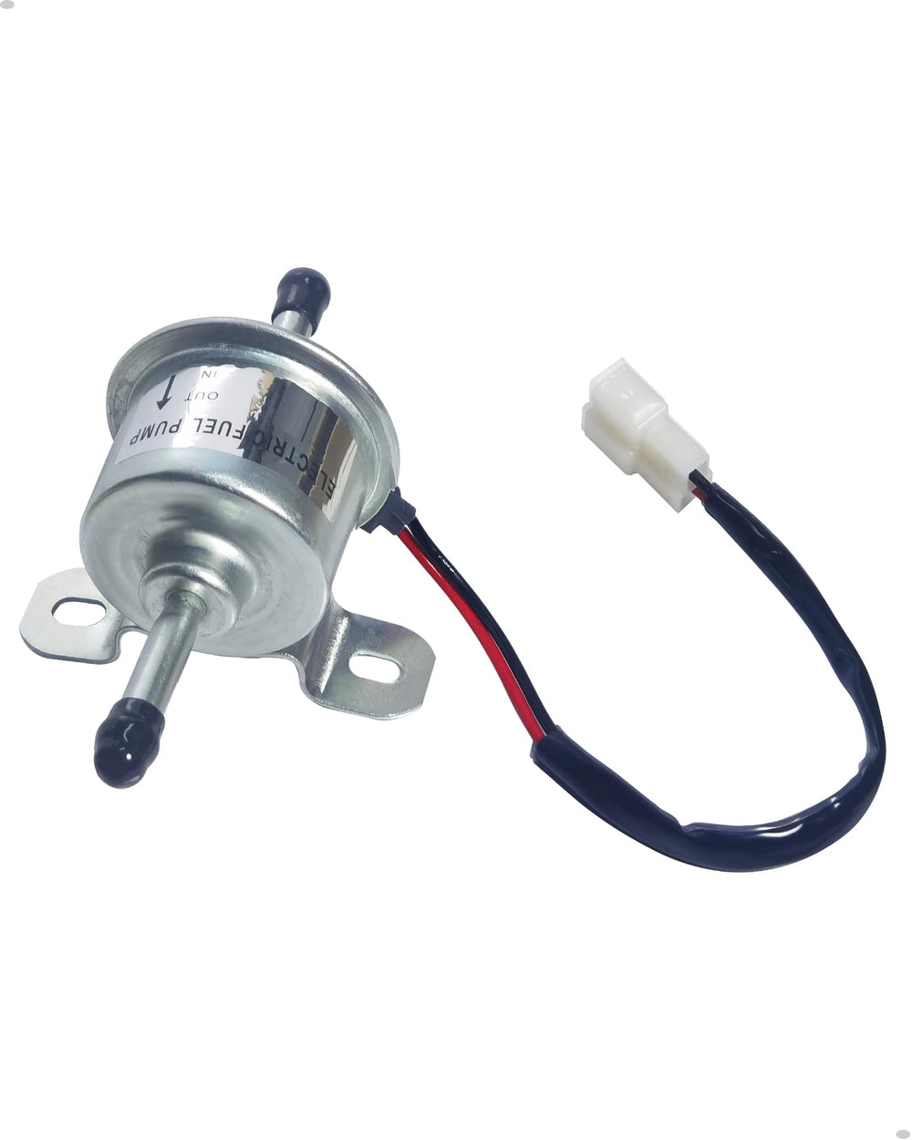 Amblee fuel pump front view showing robust body and reliable fit