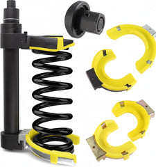 Amerbm front view of complete compressor kit showing durable build and forks for fast service