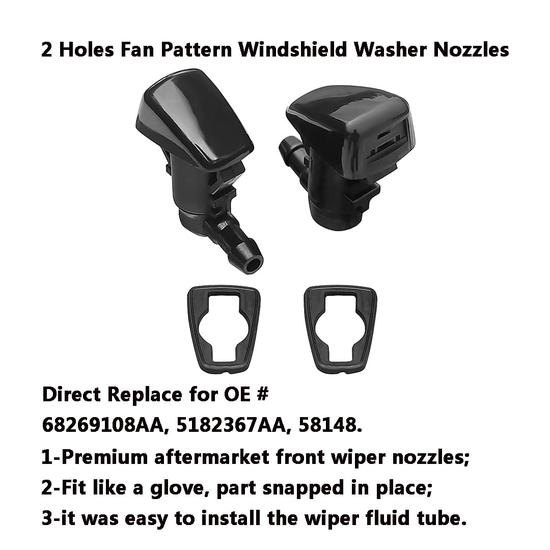 AMFRNE close-up of nozzle orifice showing precision fan-pattern for improved spray coverage