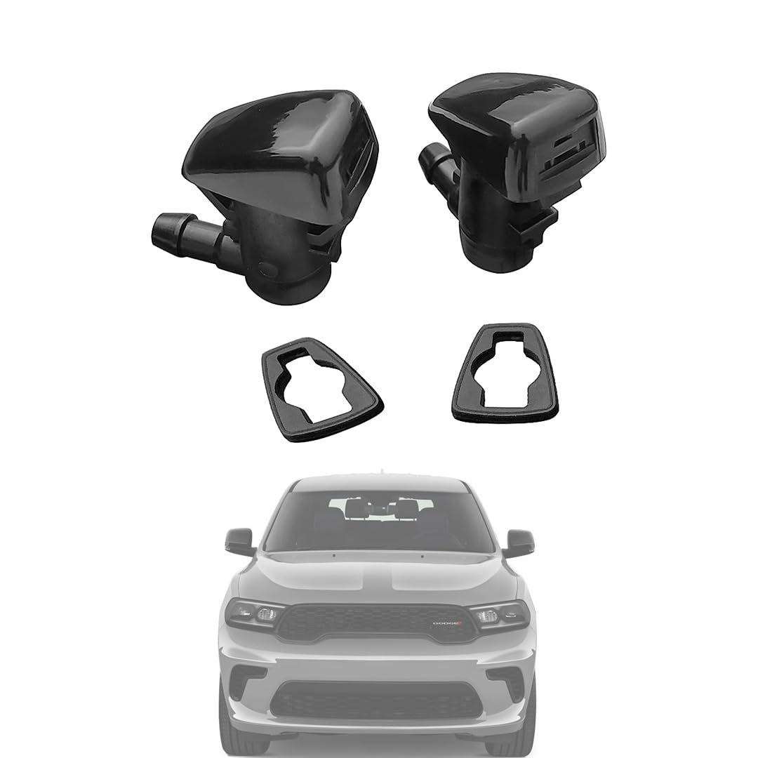 AMFRNE front packaging showing two replacement nozzles and fitment details for quick replacement
