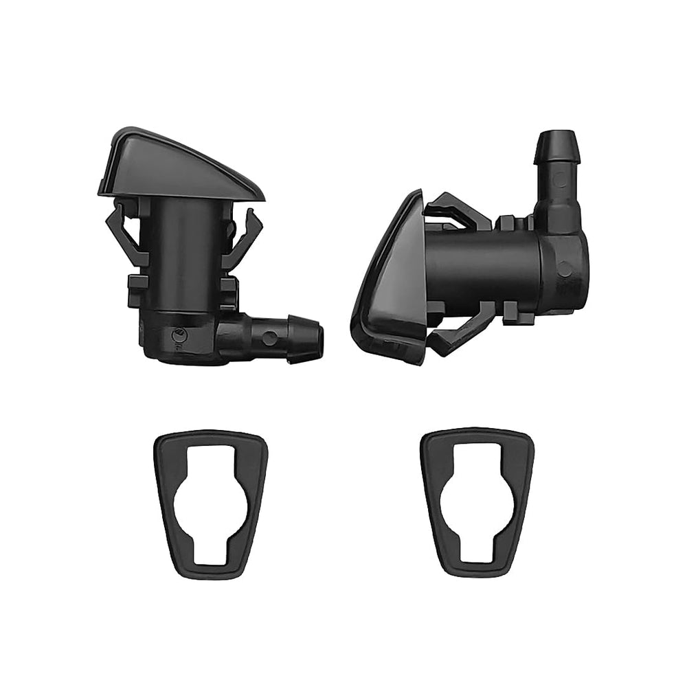 AMFRNE installed nozzle on Durango hood demonstrating direct-fit and secure mounting