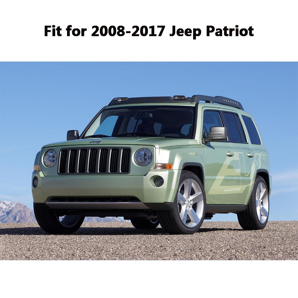 AMFRNE demo spraying windshield on Patriot, clearer visibility benefit