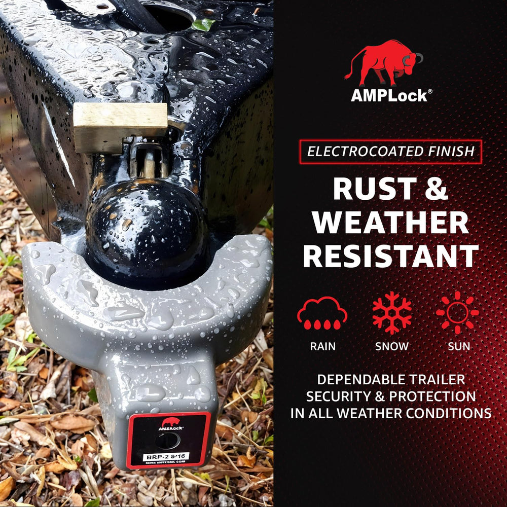 AMPLock next to key for size comparison showing compact portability and convenience