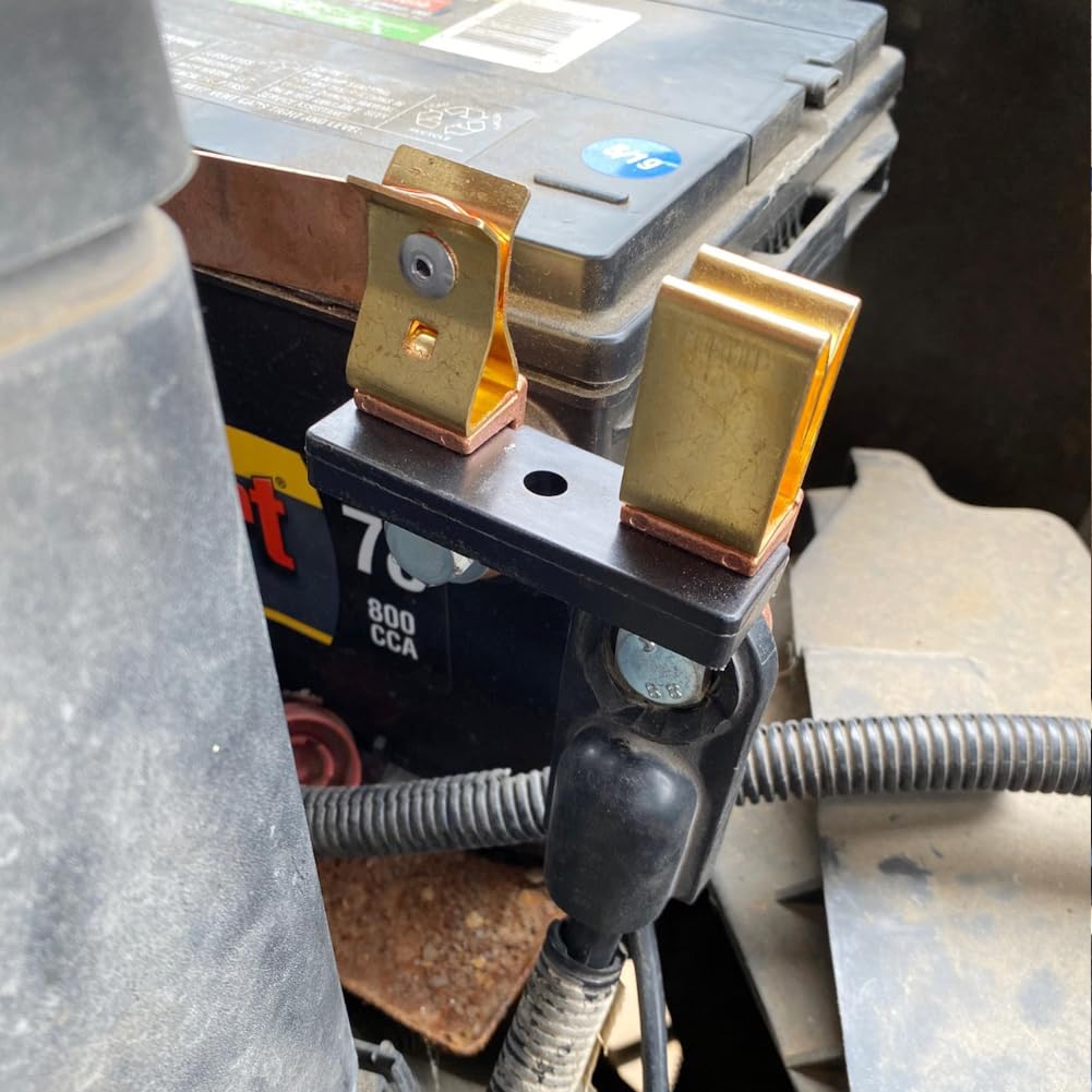 Ampper lifestyle image at a dock illustrating battery isolation during off-season storage