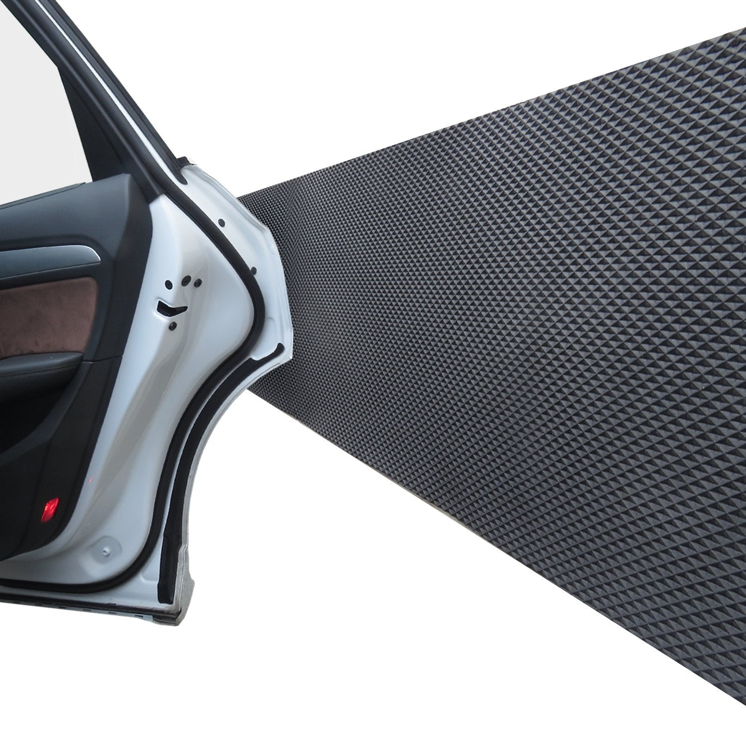AMPULLA front view of foam strip showing full-length protection and easy mounting