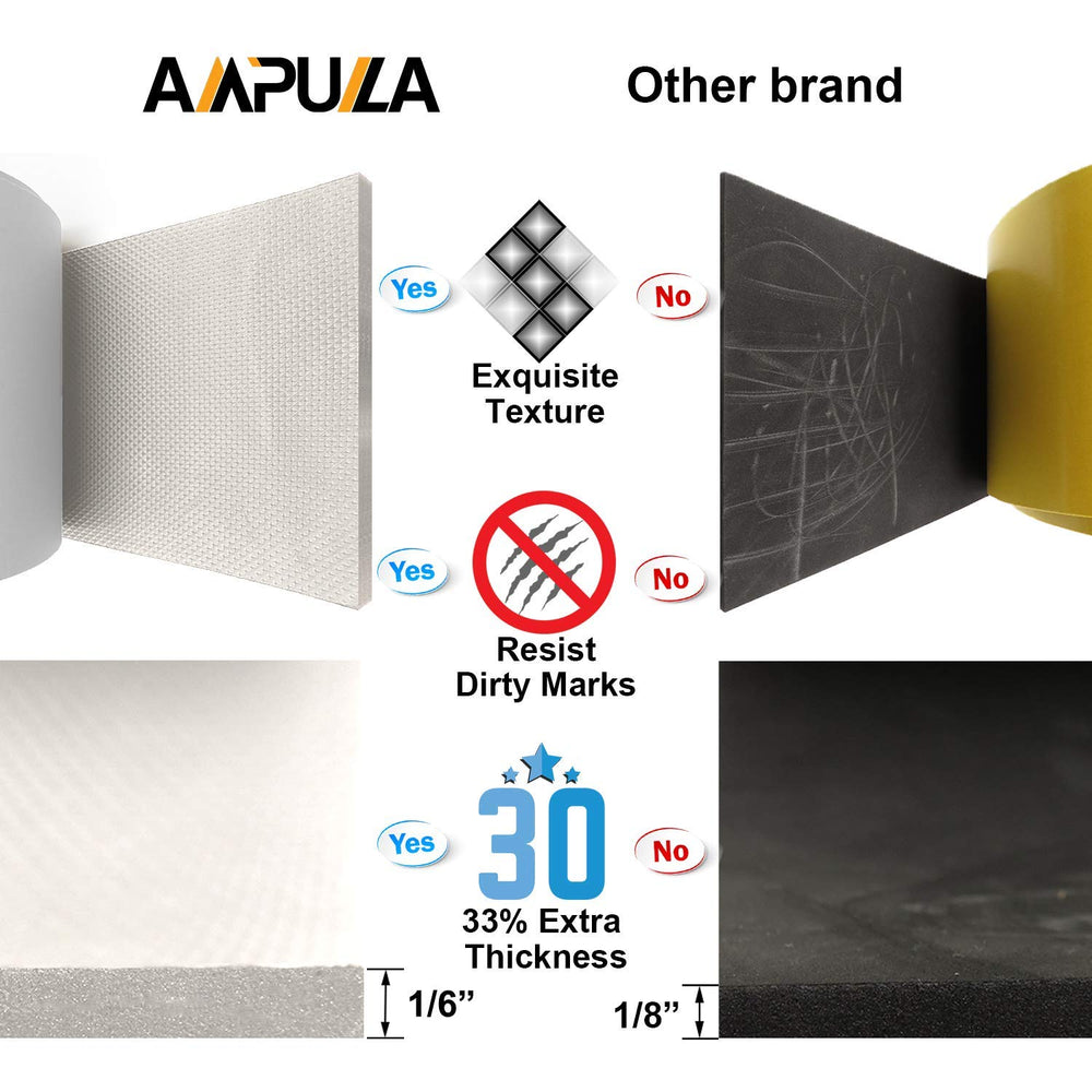 AMPULLA installed protecting car door area to prevent dents