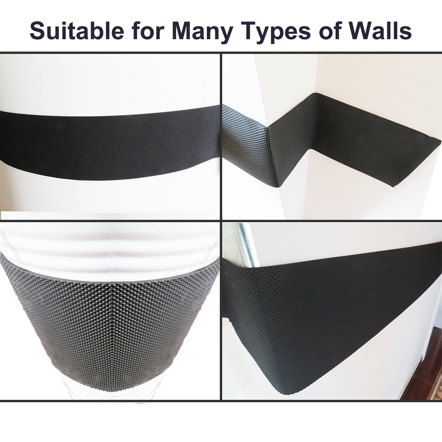 AMPULLA groove detail with water beads showing waterproof, easy-clean surface