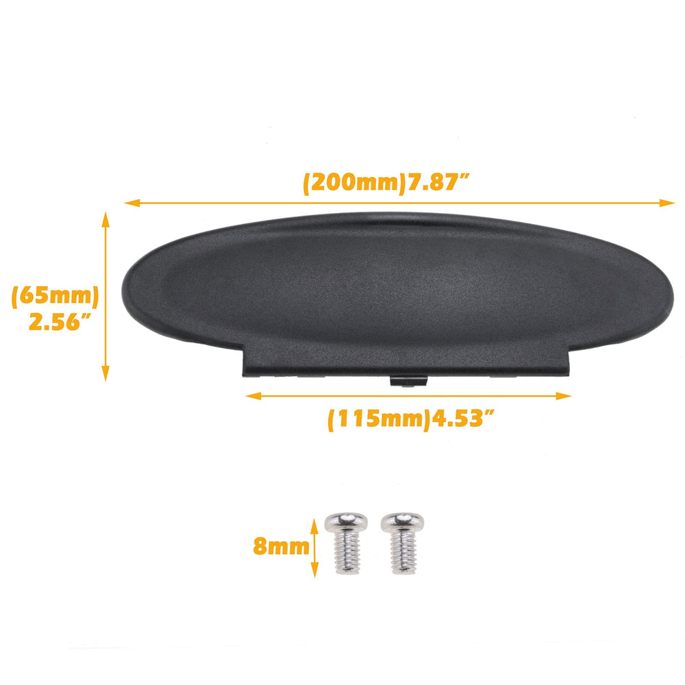 AMSPRAC installed on driver side visor restoring mirror cover function
