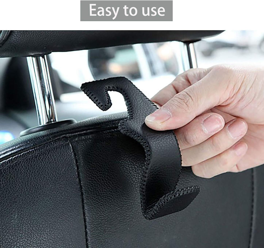 AMVOYOA hooks in rideshare interior improving passenger organization and accessibility