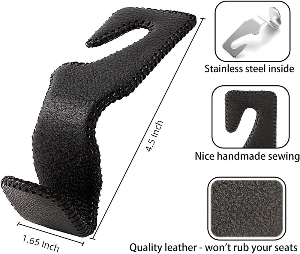 AMVOYOA hand holding hook to show size and easy one-handed installation