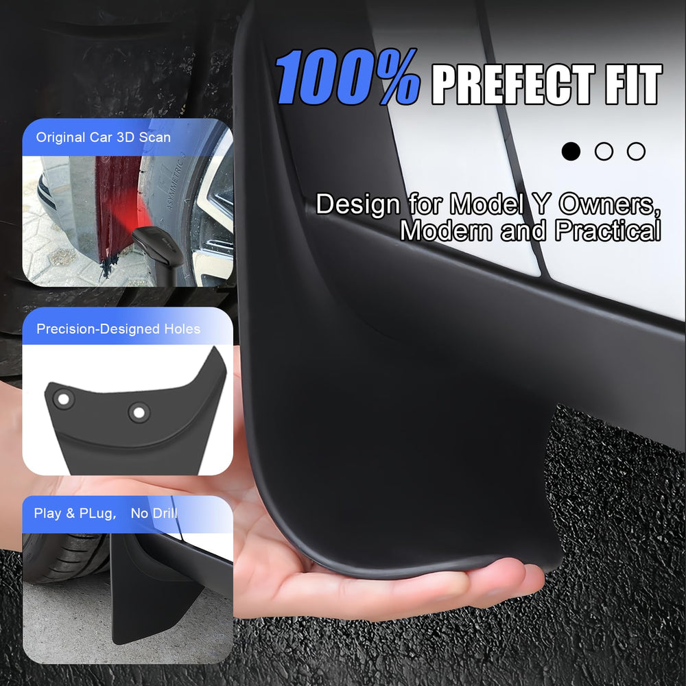 AMZAUTO mud flap next to ruler showing compact size and OEM-consistent dimensions
