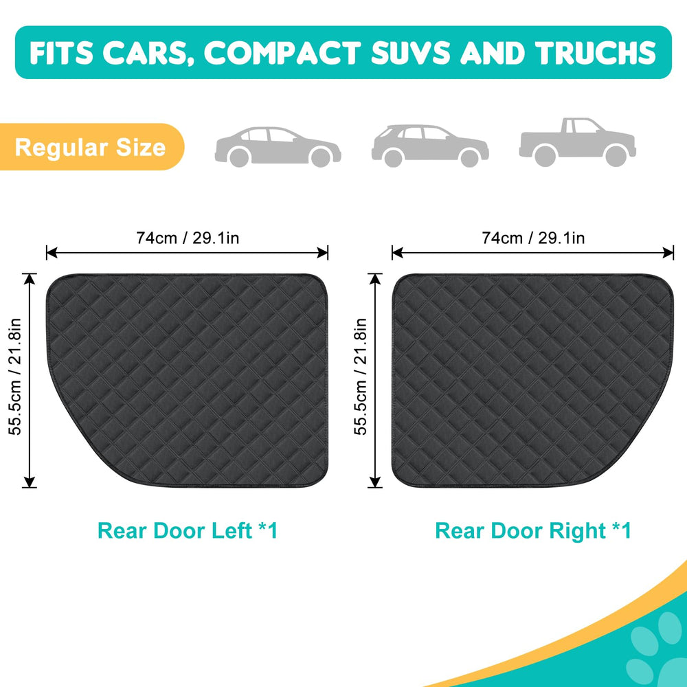 ANA EGO cross-section of padding showing cushioned protection for doors