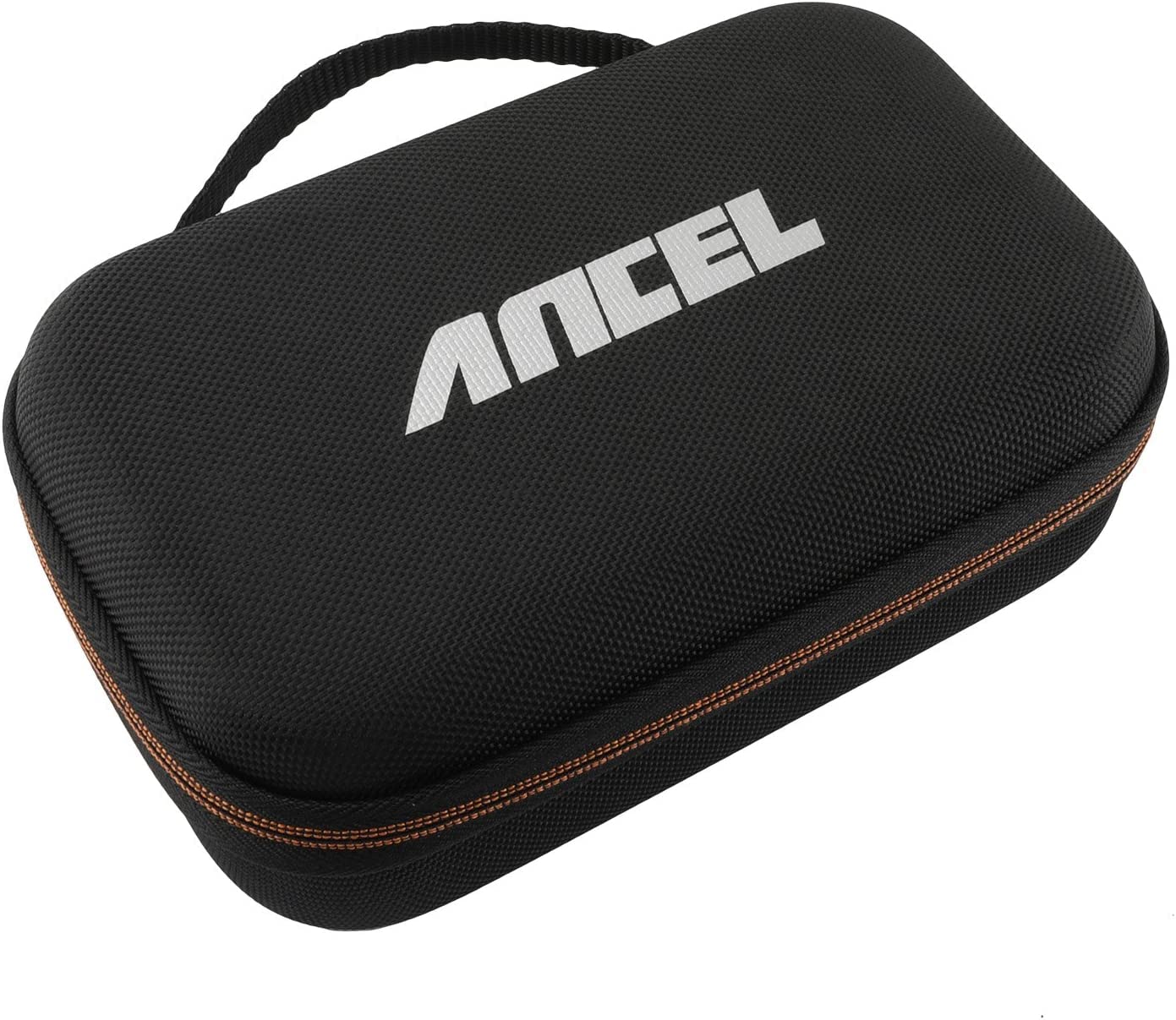 ANCEL front view of closed case showing compact protection and quick identification