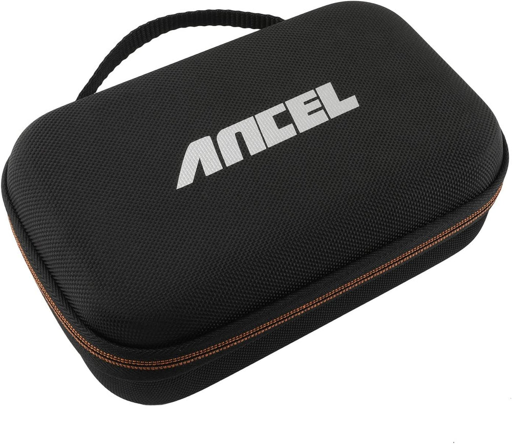ANCEL front view of closed case showing compact protection and quick identification