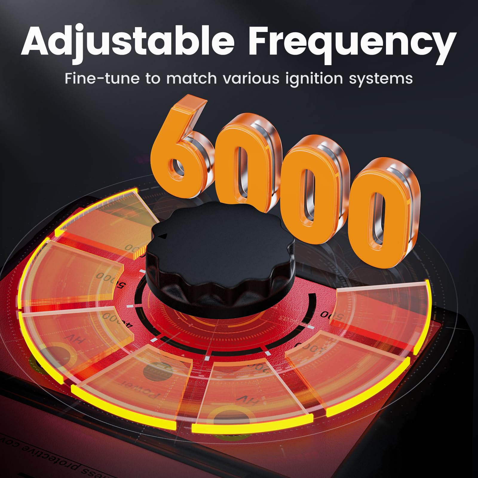 ANCEL SP02 close-up spark arc showing clear visual ignition feedback