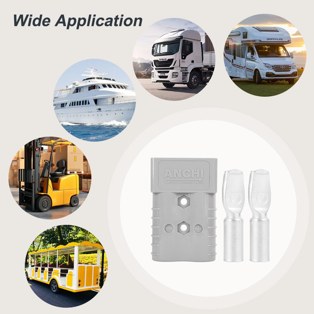 ANCHImsr used on tow truck battery leads, dependable heavy‑duty power transfer